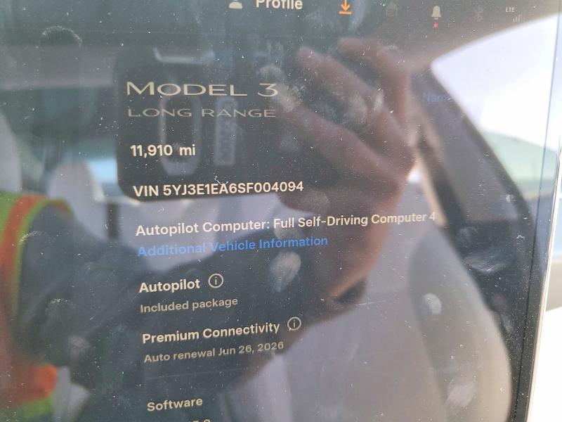 Продажа на аукционе авто 2025 Tesla 3, vin: 5YJ3E1EA6SF004094, номер лота: 79729535