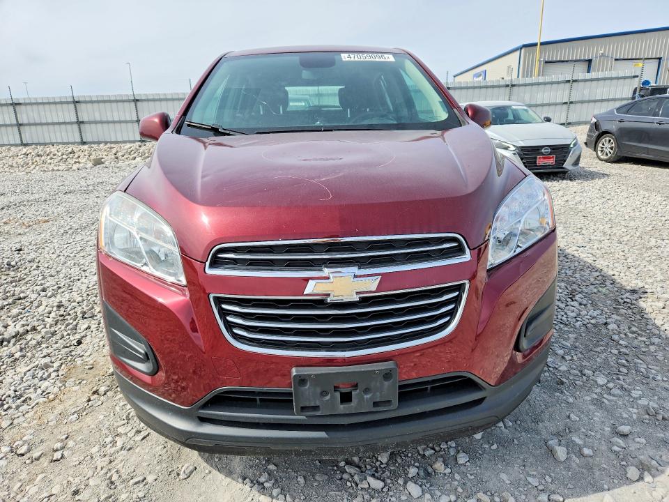 2016 Chevrolet Trax მანქანა იყიდება აუქციონზე, vin: 3GNCJKSB1GL260738, აუქციონის ნომერი: 47059096