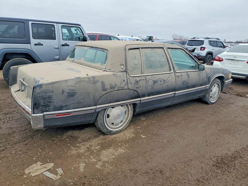 45454246 :رقم المزاد ، 1G6CG53BXM4296407 vin ، 1991 Cadillac Fleetwood مزاد بيع
