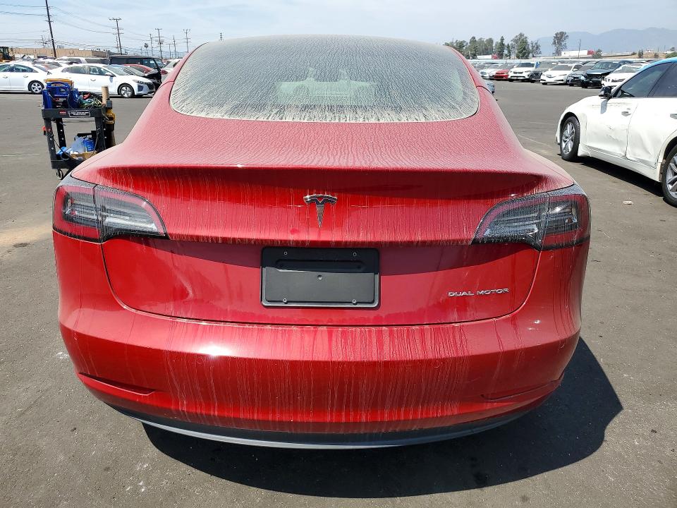 2022 Tesla Model 3 მანქანა იყიდება აუქციონზე, vin: 5YJ3E1EB1NF273763, აუქციონის ნომერი: 48119796