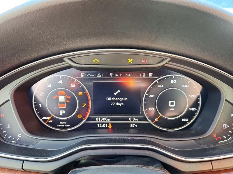 Продажа на аукционе авто 2018 Audi A4, vin: WAUKMAF43JA209951, номер лота: 46547756