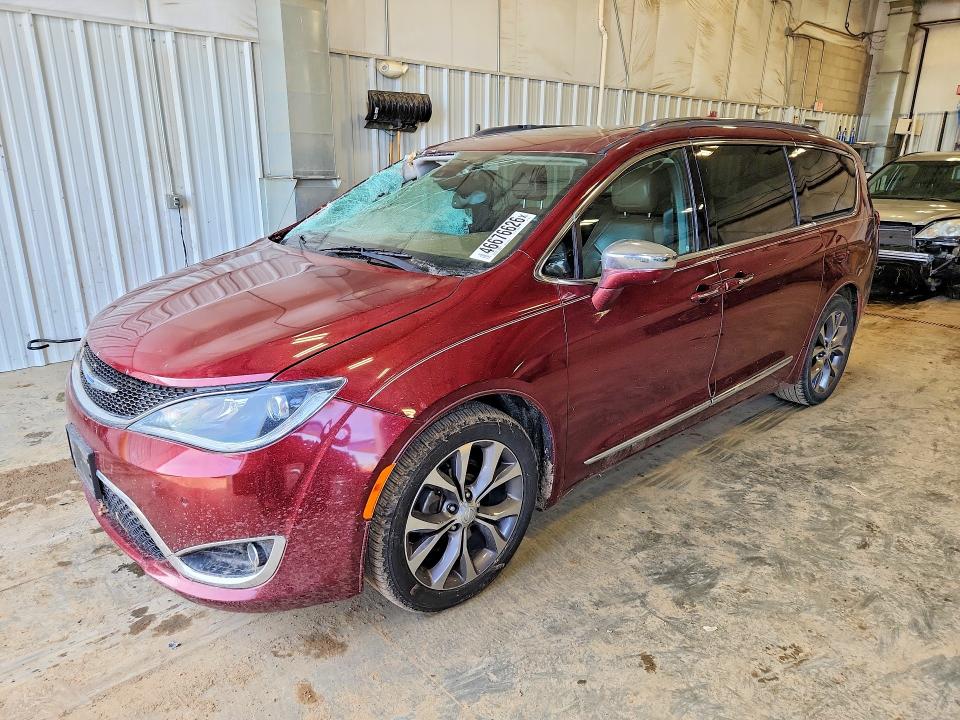 46676626 :رقم المزاد ، 2C4RC1GG7JR289036 vin ، 2018 Chrysler Pacifica مزاد بيع