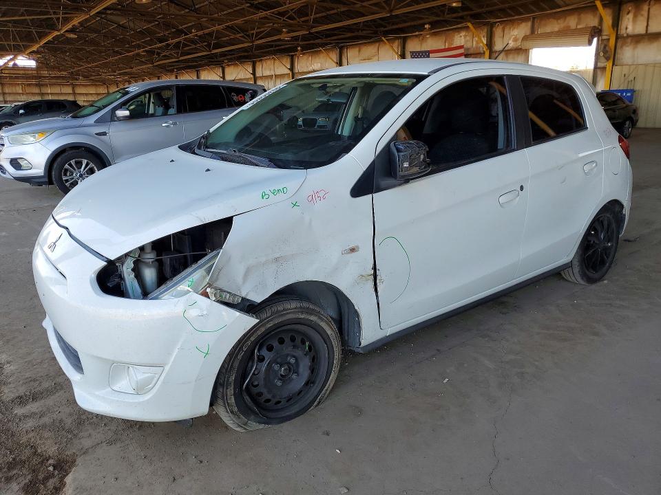 2015 Mitsubishi Mirage მანქანა იყიდება აუქციონზე, vin: ML32A3HJ7FH032056, აუქციონის ნომერი: 46305856