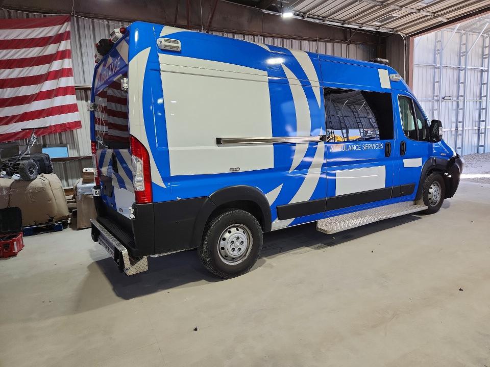 47002206 :رقم المزاد ، 3C6LRVDG7NE113697 vin ، 2022 Ram Promaster 2500 مزاد بيع