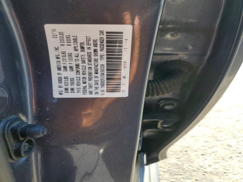 Продажа на аукционе авто 2016 Honda Accord, vin: 1HGCR2F51GA160038, номер лота: 45811196