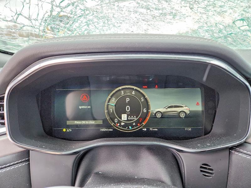 2024 Jaguar F-pace მანქანა იყიდება აუქციონზე, vin: SADCT2EX1RA736334, აუქციონის ნომერი: 46512346