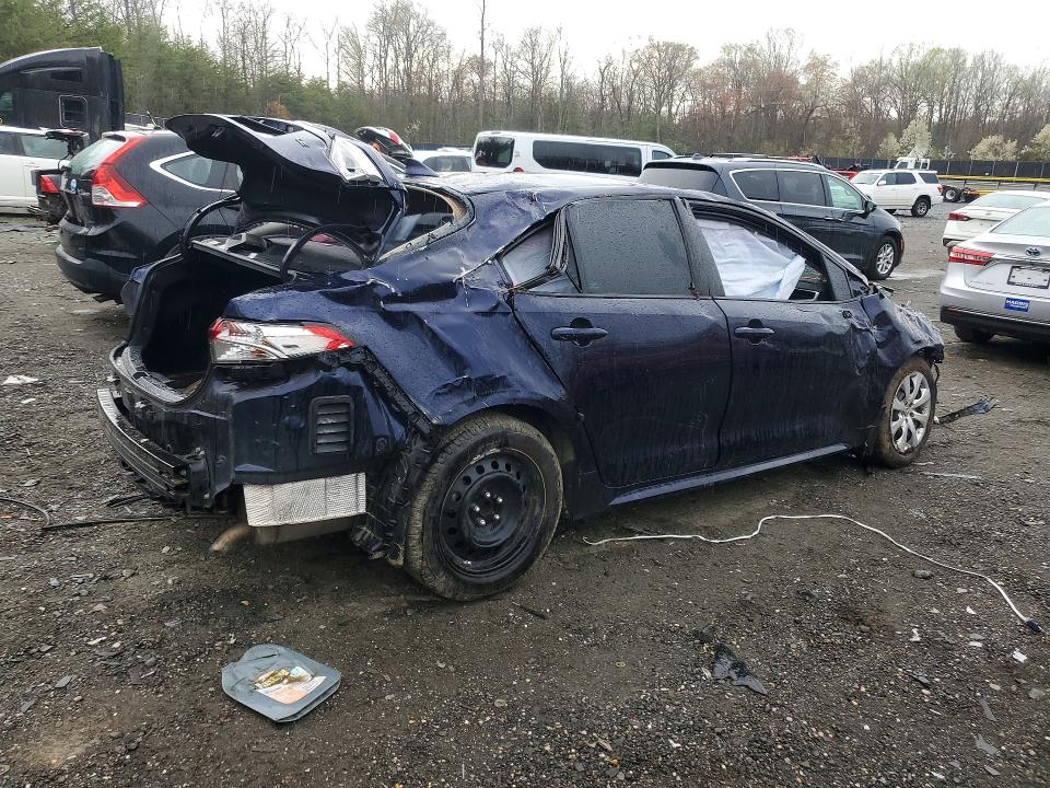 2021 Toyota Corolla მანქანა იყიდება აუქციონზე, vin: 5YFEPMAE9MP161025, აუქციონის ნომერი: 48074376