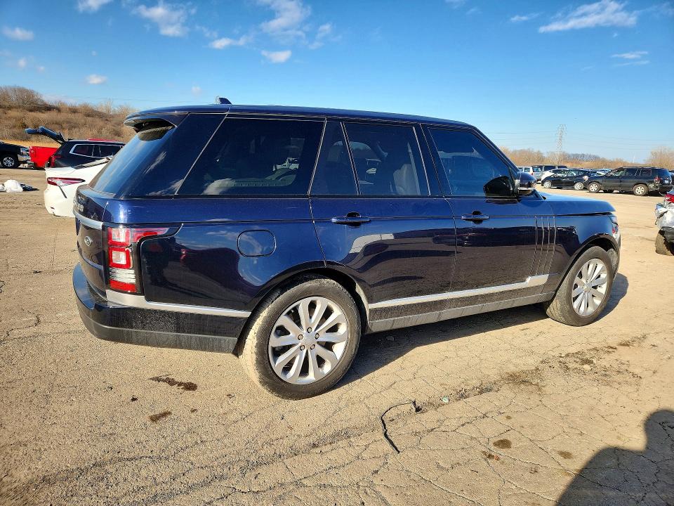 2016 Land Rover Range Rover მანქანა იყიდება აუქციონზე, vin: SALGS2VF5GA263311, აუქციონის ნომერი: 47636666