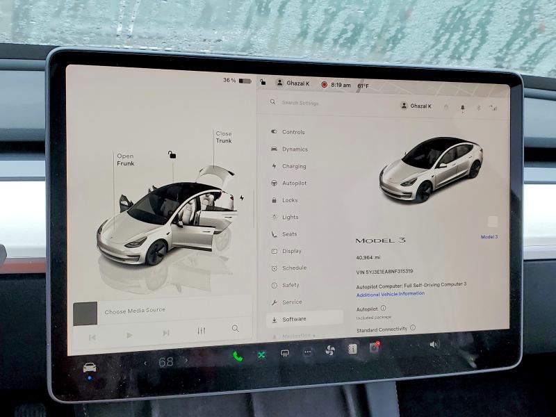 Aukcja sprzedaży 2022 Tesla Model 3, vin: 5YJ3E1EA8NF315319, numer aukcji: 47079176