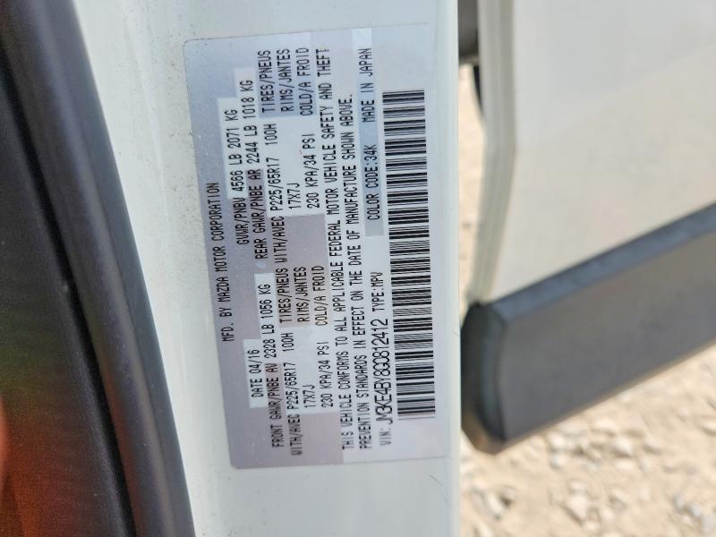 Продаж на аукціоні авто 2016 Mazda Cx-5, vin: JM3KE4BY8G0812412, номер лоту: 47726256