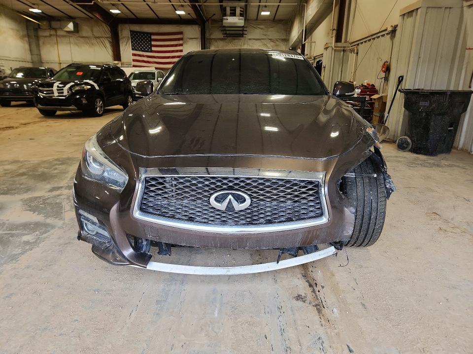 2015 Infiniti Q50 მანქანა იყიდება აუქციონზე, vin: JN1BV7AR5FM411382, აუქციონის ნომერი: 79128375