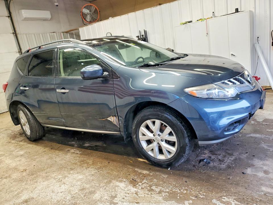 47711516 :رقم المزاد ، JN8AZ1MW0EW525101 vin ، 2014 Nissan Murano مزاد بيع