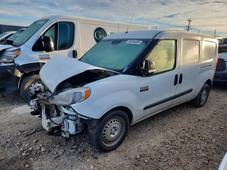 76744485 :رقم المزاد ، ZFBHRFAB1L6P44531 vin ، 2020 Ram Promaster City مزاد بيع
