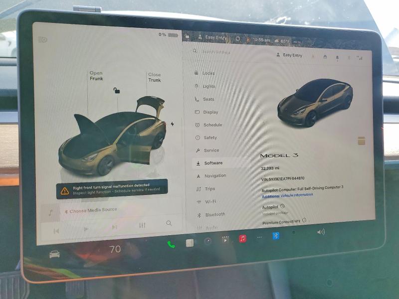 79984545 :رقم المزاد ، 5YJ3E1EA7PF644810 vin ، 2023 Tesla Model 3 مزاد بيع