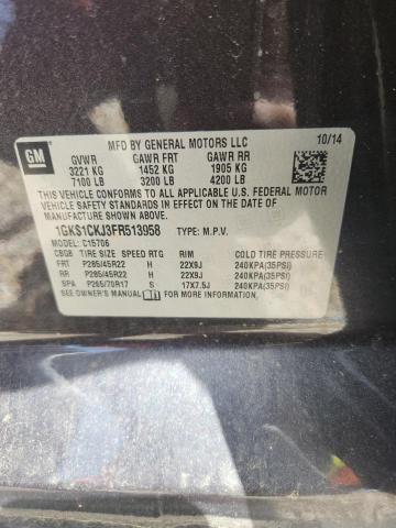 Aukcja sprzedaży 2015 Gmc Yukon, vin: 1GKS1CKJ3FR513958, numer aukcji: 46294156