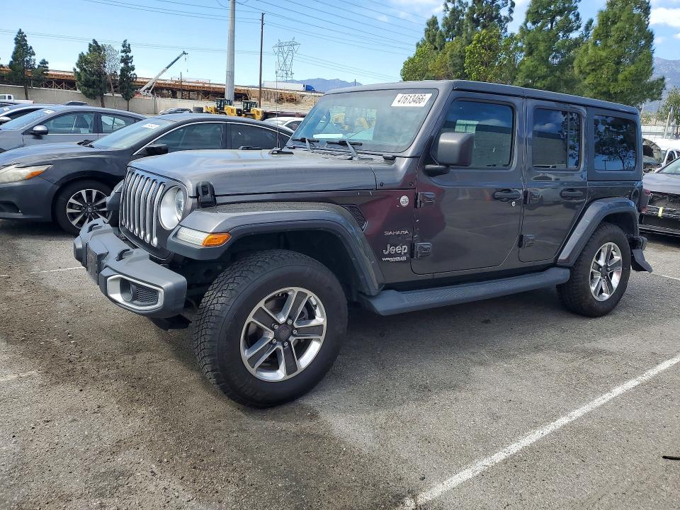 Продажа на аукционе авто 2018 Jeep Wrangler Unlimited, vin: 1C4HJXEG8JW125910, номер лота: 41613466