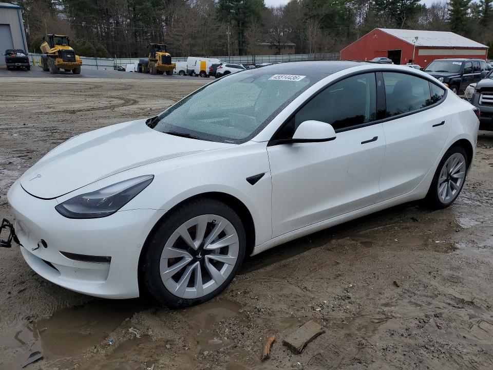 Aukcja sprzedaży 2022 Tesla Model 3, vin: 5YJ3E1EB2NF311470, numer aukcji: 45514436