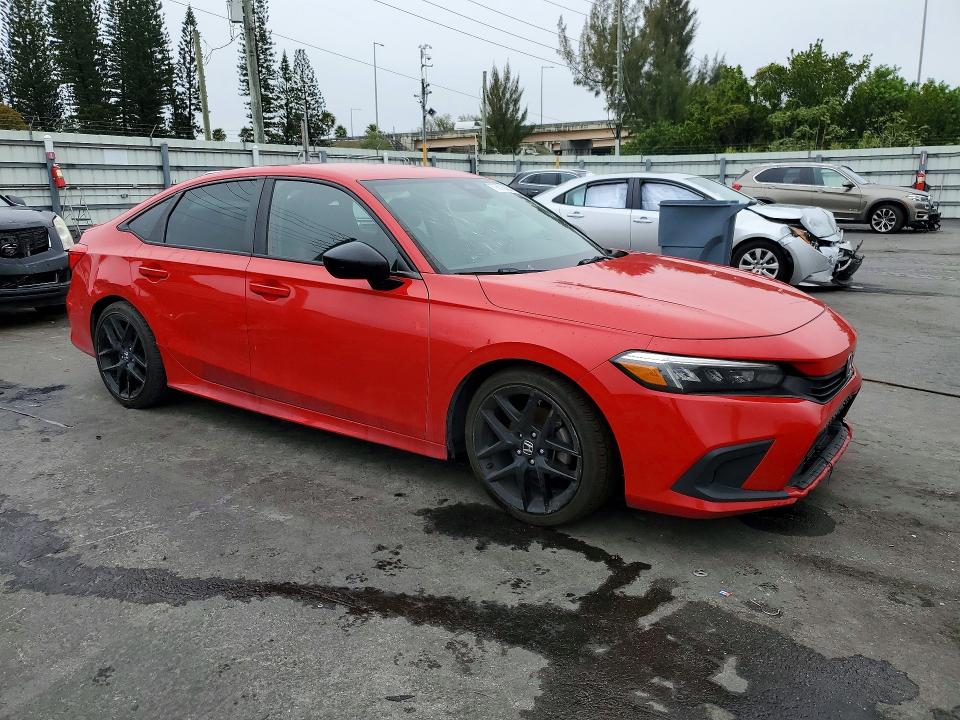 49728766 :رقم المزاد ، 2HGFE2F50PH505683 vin ، 2023 Honda Civic مزاد بيع