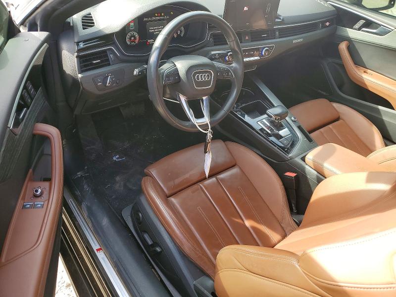 47033976 :رقم المزاد ، WAUTAAF54MA057950 vin ، 2021 Audi A5 مزاد بيع