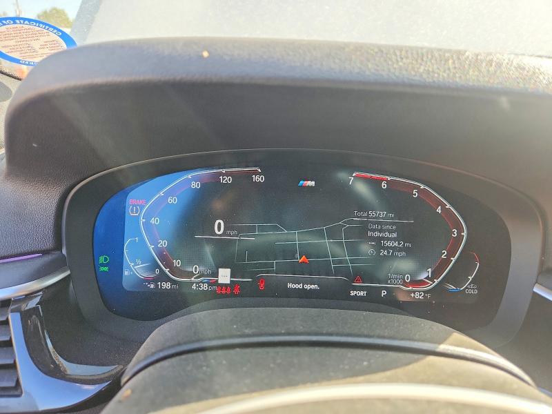 46286546 :رقم المزاد ، WBA53BH0XMWX24811 vin ، 2021 Bmw 530 مزاد بيع