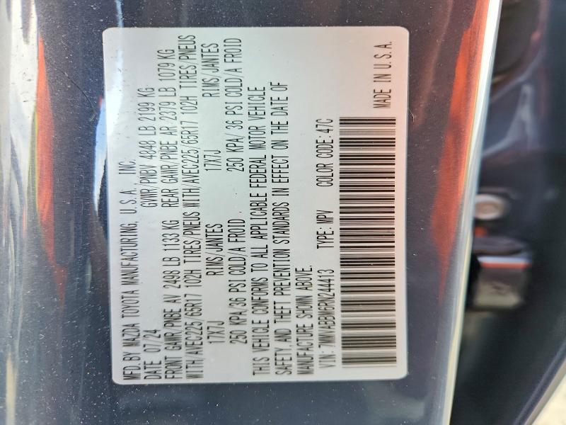 Продаж на аукціоні авто 2024 Mazda Cx-50, vin: 7MMVABBM6RN244413, номер лоту: 78818055