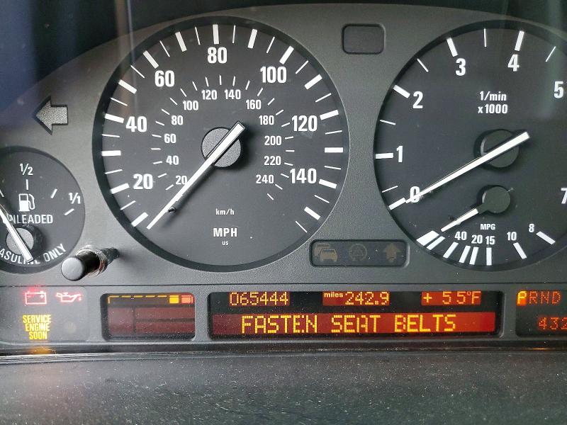 2003 Bmw 540 მანქანა იყიდება აუქციონზე, vin: WBADN634X3GN88129, აუქციონის ნომერი: 79183175