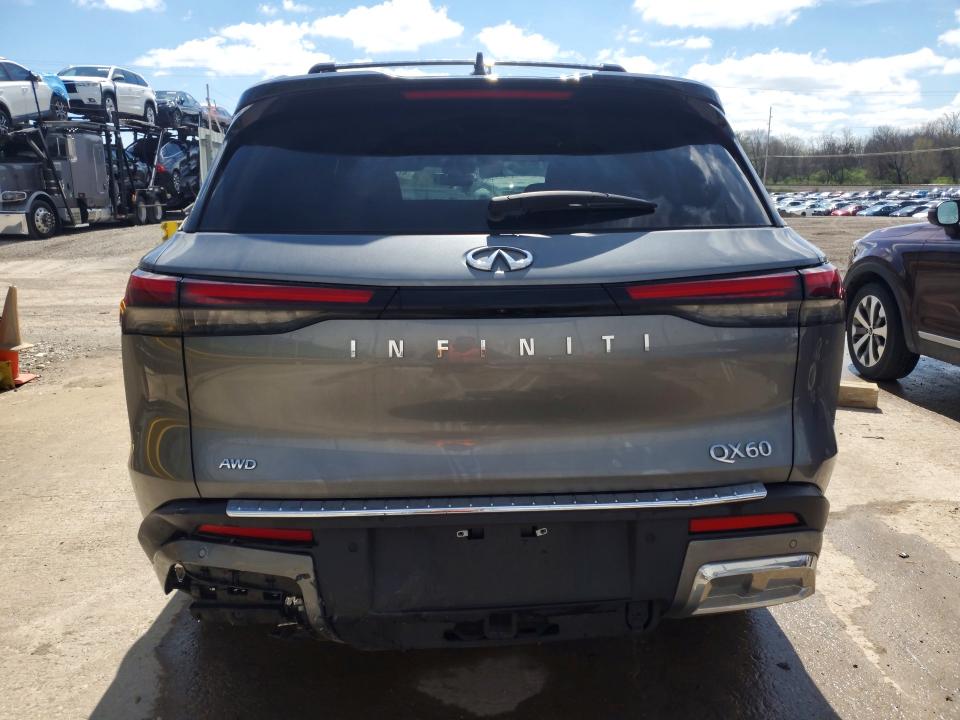 Aukcja sprzedaży 2022 Infiniti Qx60, vin: 5N1DL1HU3NC341416, numer aukcji: 47166356