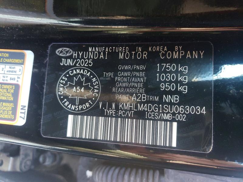 Aukcja sprzedaży 2025 Hyundai Elantra, vin: KMHLM4DG1SU063034, numer aukcji: 41602606