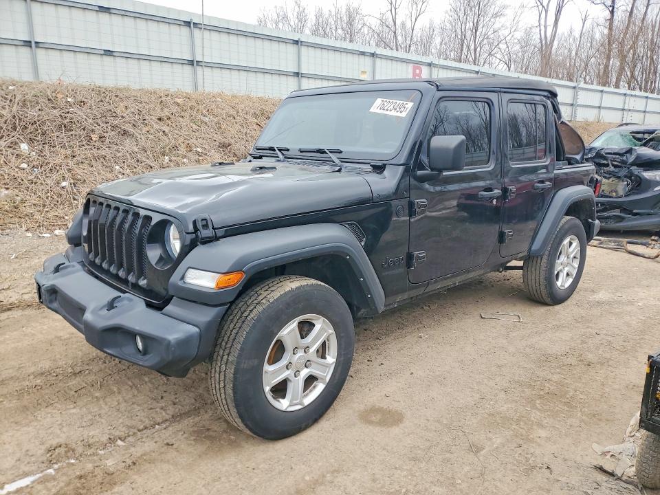 Продаж на аукціоні авто 2022 Jeep Wrangler Unlimited, vin: 1C4HJXDN4NW127935, номер лоту: 76223495