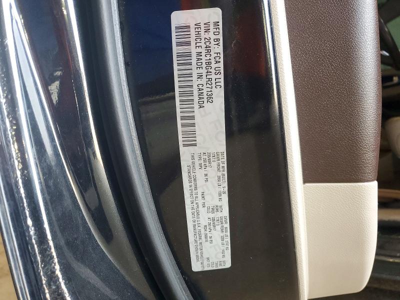 47452056 :رقم المزاد ، 2C4RC1BG4LR271362 vin ، 2020 Chrysler Pacifica مزاد بيع