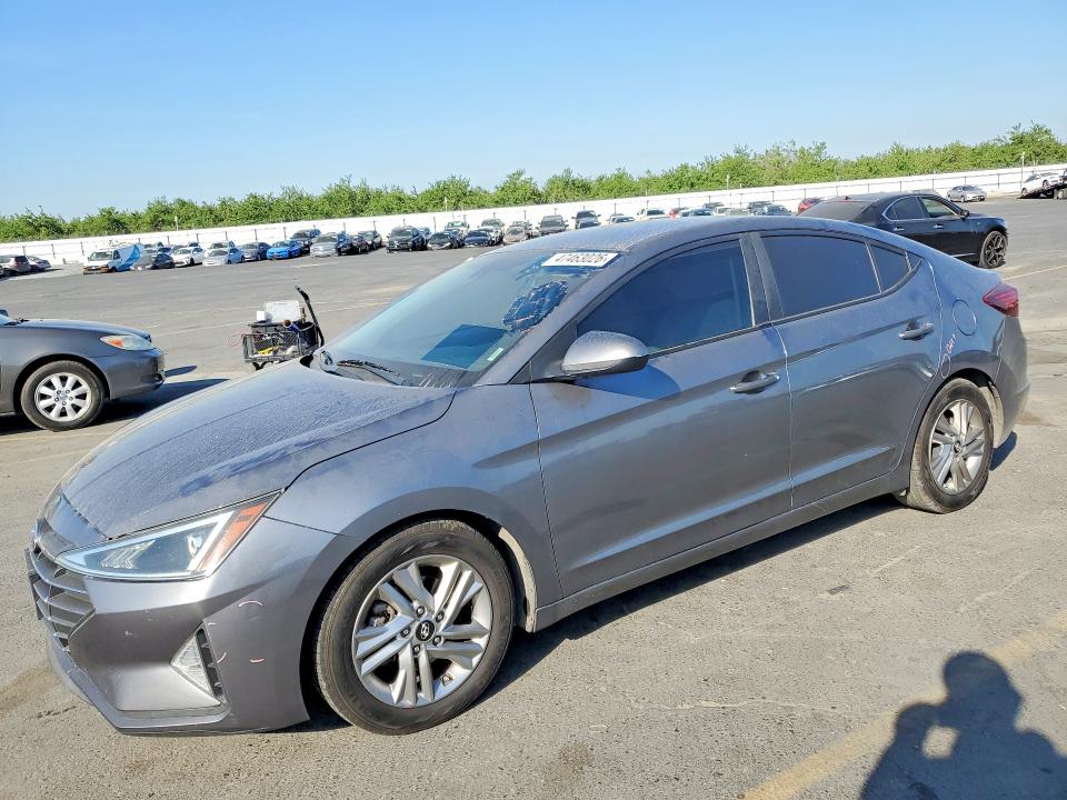 2019 Hyundai Elantra მანქანა იყიდება აუქციონზე, vin: 5NPD84LFXKH446437, აუქციონის ნომერი: 47463026