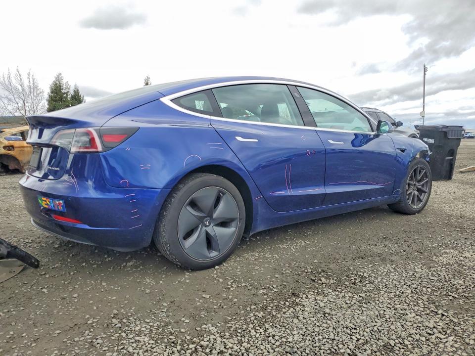 2019 Tesla Model 3 მანქანა იყიდება აუქციონზე, vin: 5YJ3E1EB1KF480472, აუქციონის ნომერი: 78735385