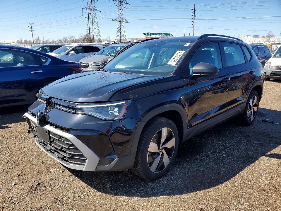 47365226 :رقم المزاد ، 3VV8C7B24SM083418 vin ، 2025 Volkswagen Taos مزاد بيع