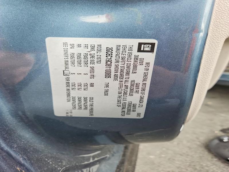 79618245 :رقم المزاد ، 2GCEC19C381100805 vin ، 2008 Chevrolet Silverado مزاد بيع