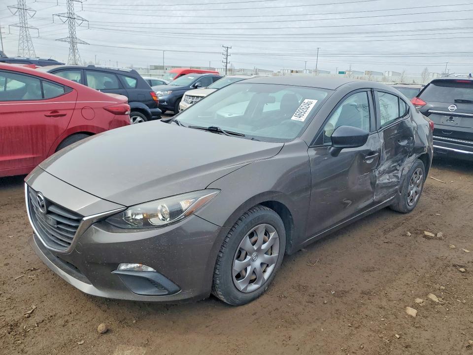46926246 :رقم المزاد ، JM1BM1U71E1130235 vin ، 2014 Mazda 3 مزاد بيع