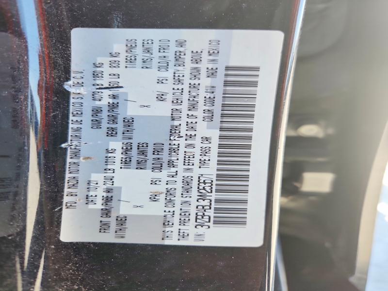 47371256 :رقم المزاد ، 3MZBPABL3MM253671 vin ، 2021 Mazda 3 مزاد بيع