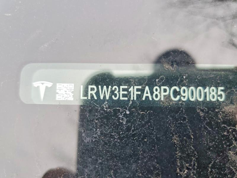 2023 Tesla Model 3 მანქანა იყიდება აუქციონზე, vin: LRW3E1FA8PC900185, აუქციონის ნომერი: 46711976