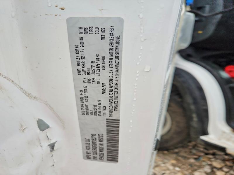 Продажа на аукционе авто 2024 Ram Promaster 2500, vin: 3C6LRVDG0RE153710, номер лота: 45521796