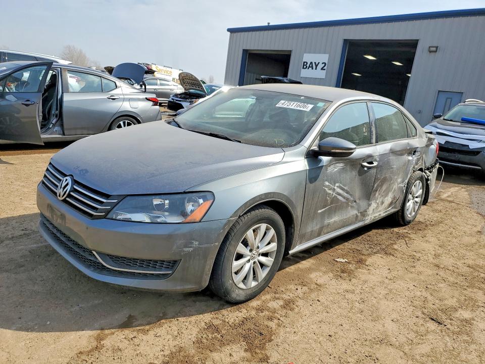 47511606 :رقم المزاد ، 1VWAP7A31CC098571 vin ، 2012 Volkswagen Passat مزاد بيع