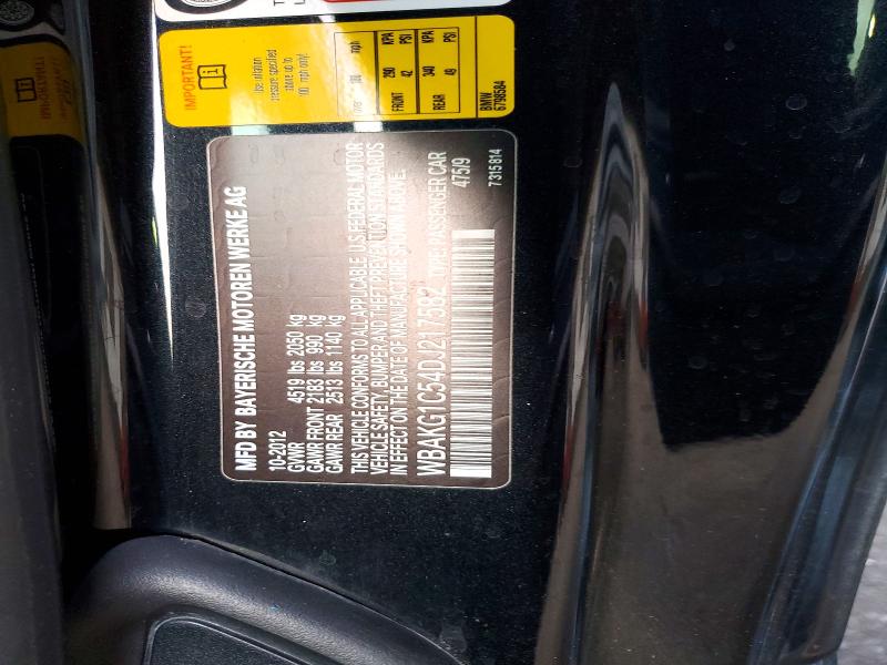 Продажа на аукционе авто 2013 Bmw 335, vin: WBAKG1C54DJ217582, номер лота: 48069416