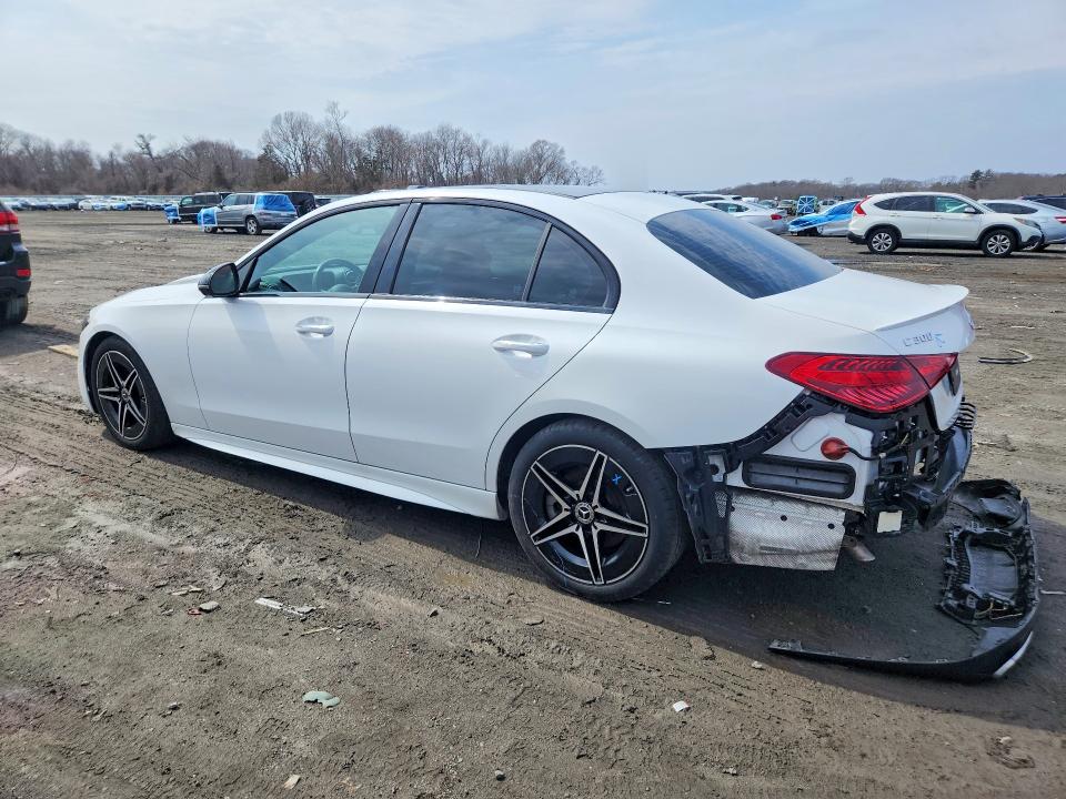 2022 Mercedes-benz C მანქანა იყიდება აუქციონზე, vin: W1KAF4HB2NR018217, აუქციონის ნომერი: 47945286