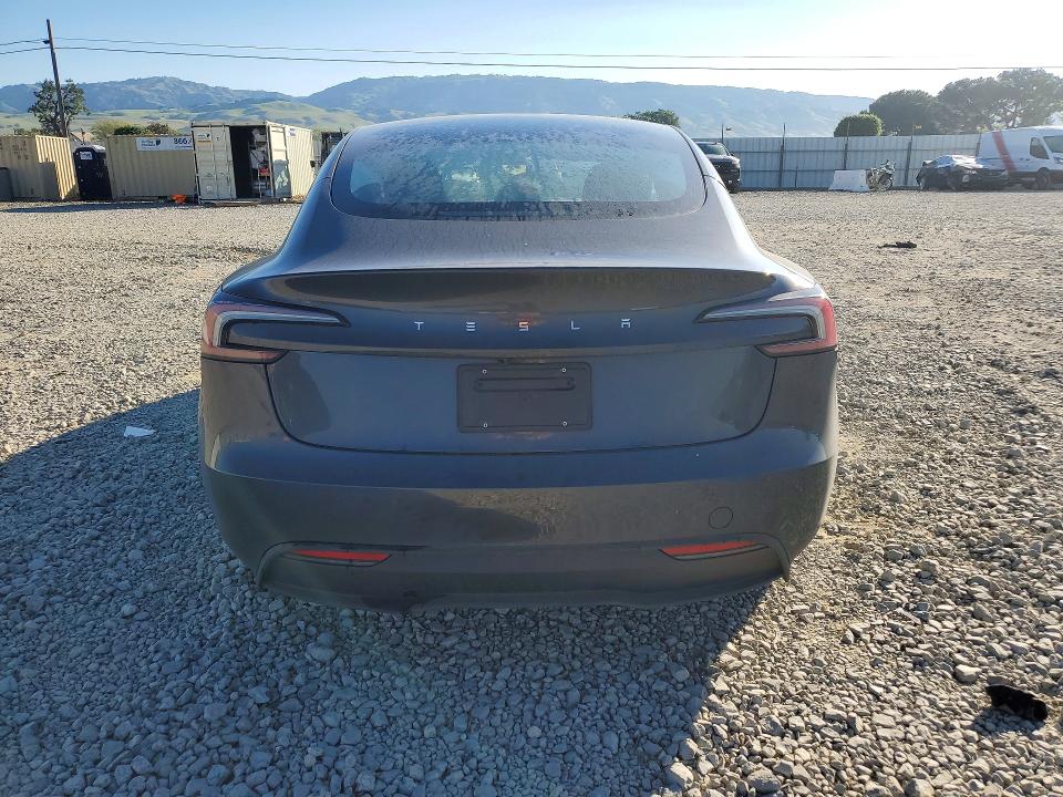 2025 Tesla Model 3 მანქანა იყიდება აუქციონზე, vin: 5YJ3E1EA5SF999919, აუქციონის ნომერი: 46753906