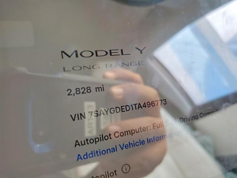 Продаж на аукціоні авто 2026 Tesla Model Y, vin: 7SAYGDED1TA496773, номер лоту: 79274675