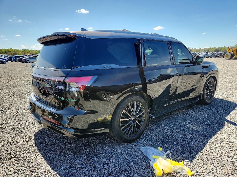 Aukcja sprzedaży 2025 Infiniti Qx80, vin: JN8AZ3CCXS9601629, numer aukcji: 45536956