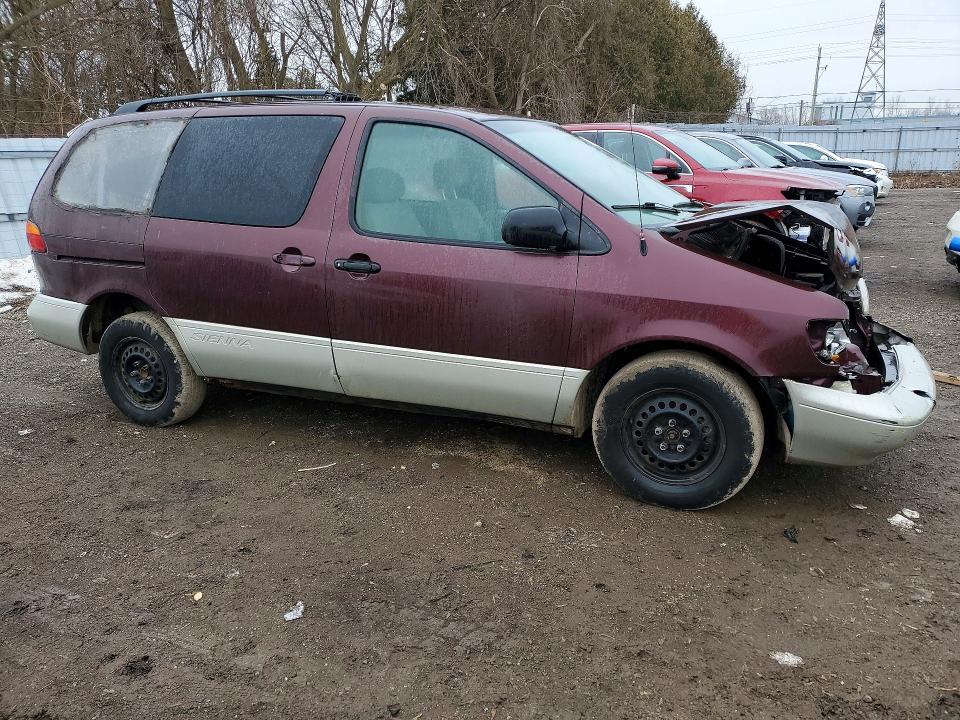1998 Toyota Sienna მანქანა იყიდება აუქციონზე, vin: 4T3ZF13C7WU006092, აუქციონის ნომერი: 79263835