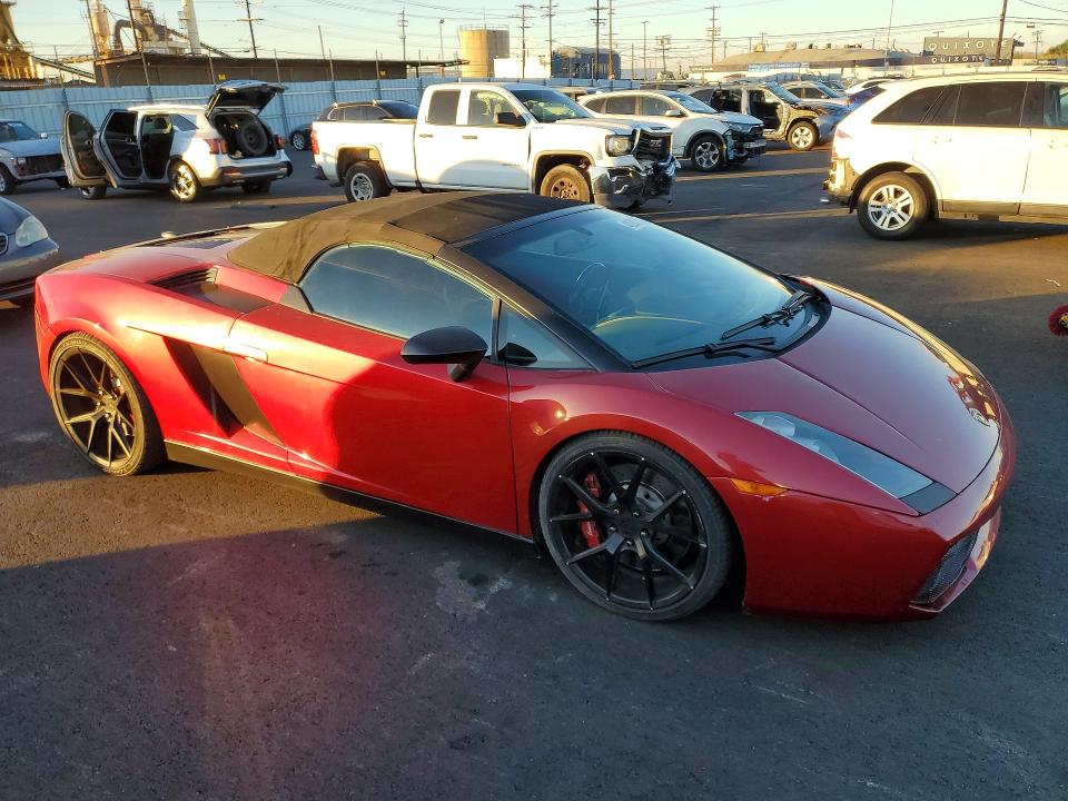 2008 Lamborghini Gallardo მანქანა იყიდება აუქციონზე, vin: ZHWGU22T08LA06259, აუქციონის ნომერი: 46265786