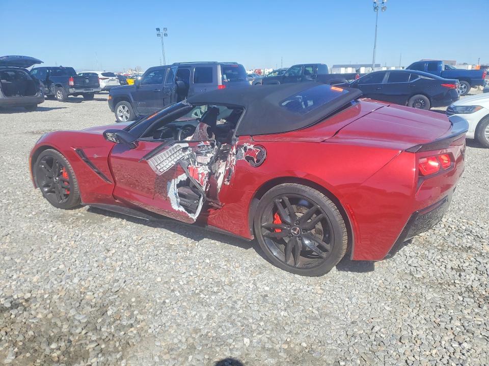 79625425 :رقم المزاد ، 1G1YK3D70F5106474 vin ، 2015 Chevrolet Corvette مزاد بيع