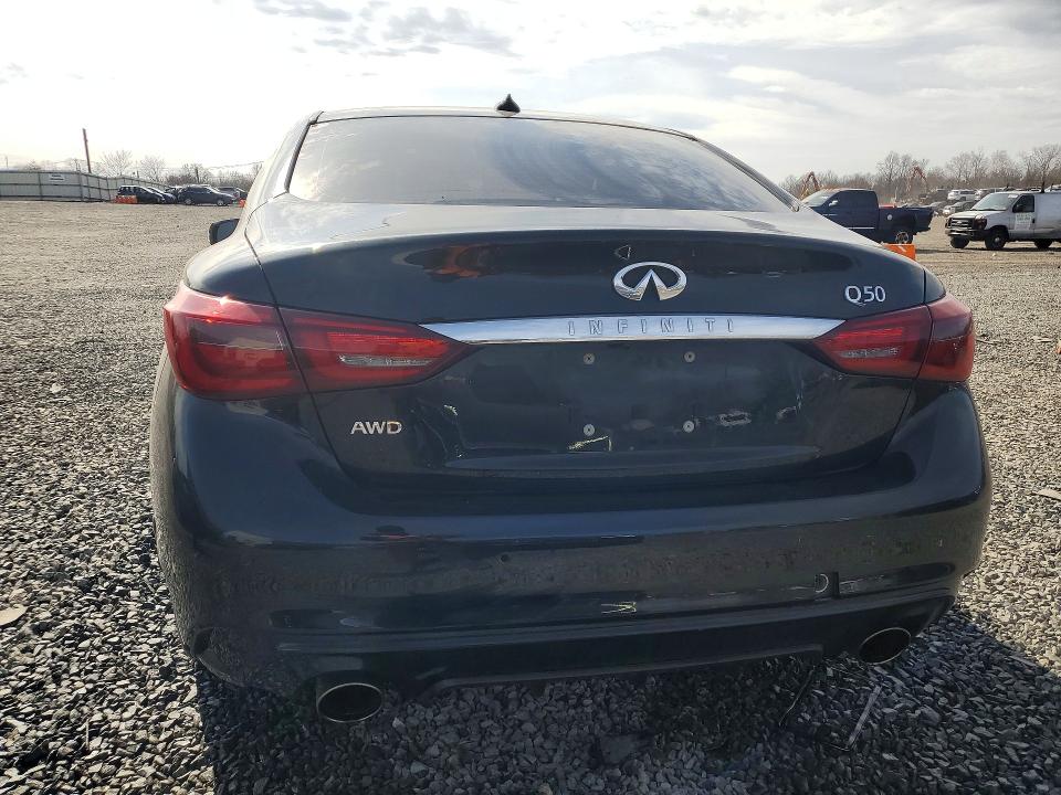 2019 Infiniti Q50 მანქანა იყიდება აუქციონზე, vin: JN1EV7AR3KM591792, აუქციონის ნომერი: 46882756