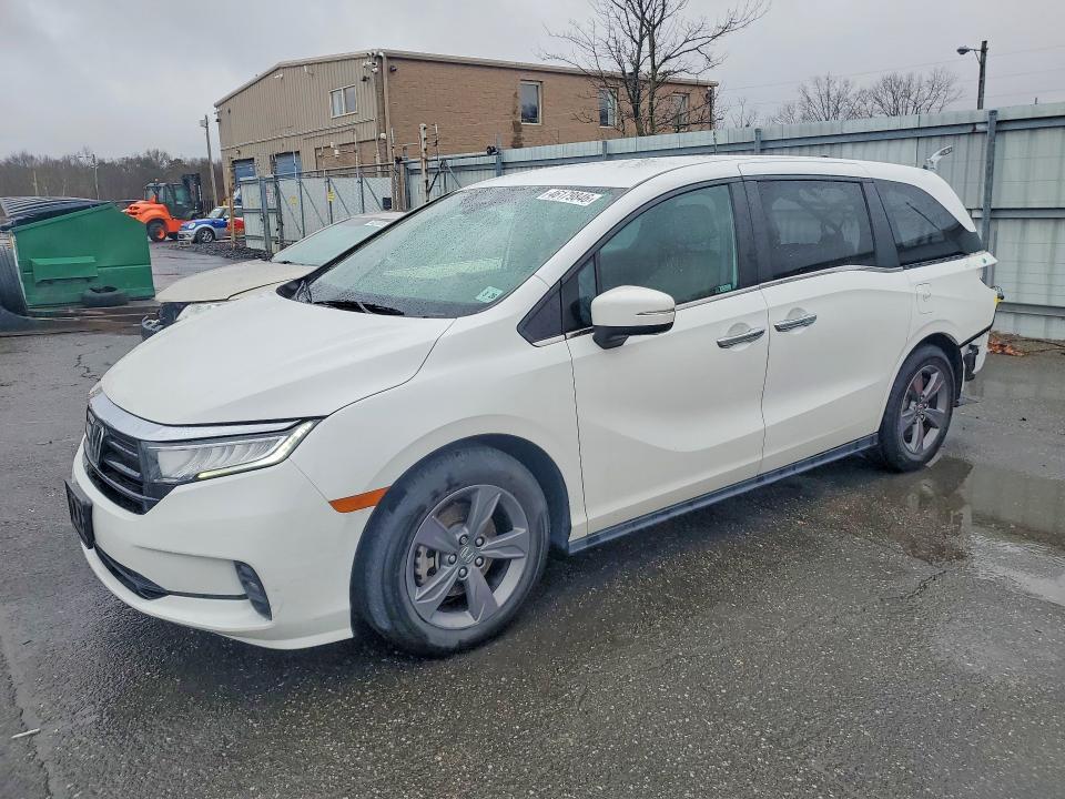 2021 Honda Odyssey მანქანა იყიდება აუქციონზე, vin: 5FNRL6H5XMB044161, აუქციონის ნომერი: 46179846