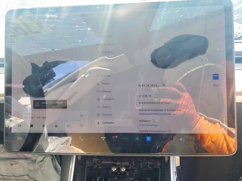 Aukcja sprzedaży 2019 Tesla Model 3, vin: 5YJ3E1EA7KF317333, numer aukcji: 79593895